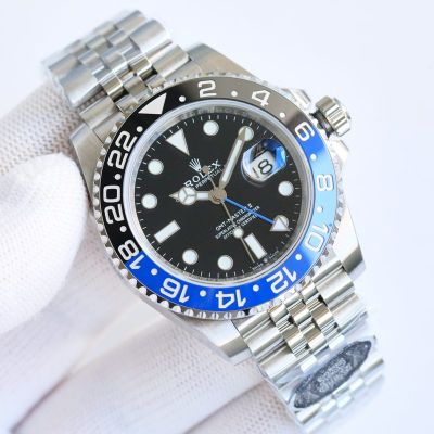 Clean Factory ROLEX GMT  904L Steel 3285 Movement Man Wrist Watch